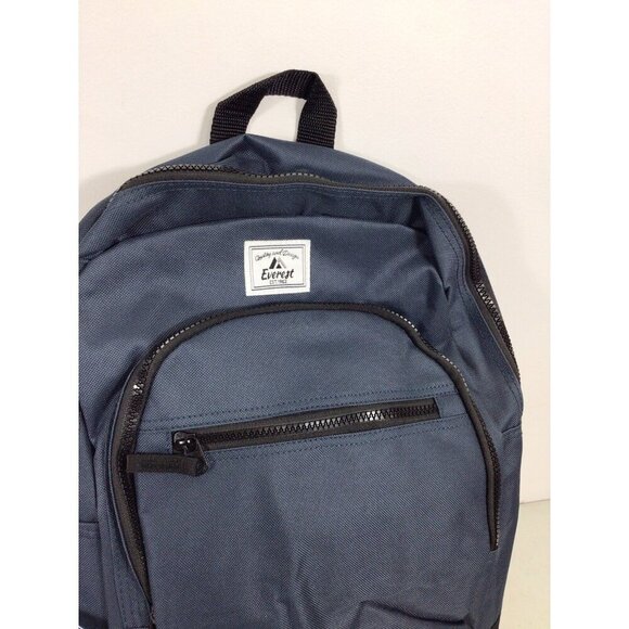 Everest Navy Backpack New - Picture 2 of 9